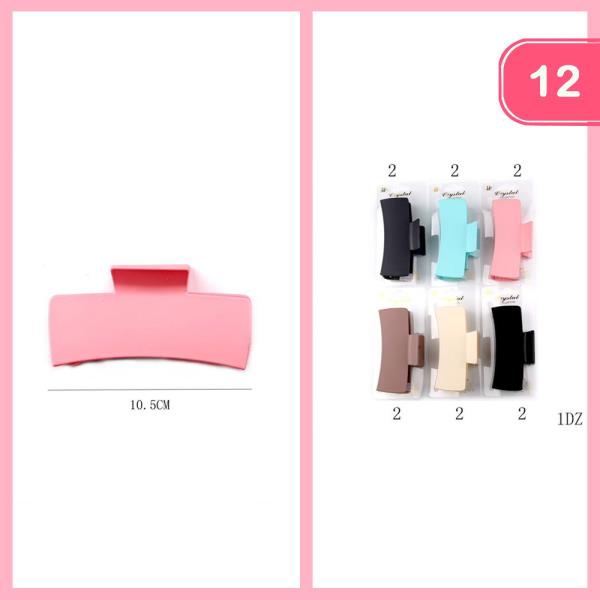 HAIR CLAW CLIP (12 UNITS)