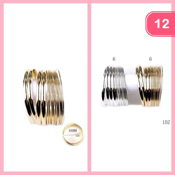 BANGLE BRACELET (12 UNITS)