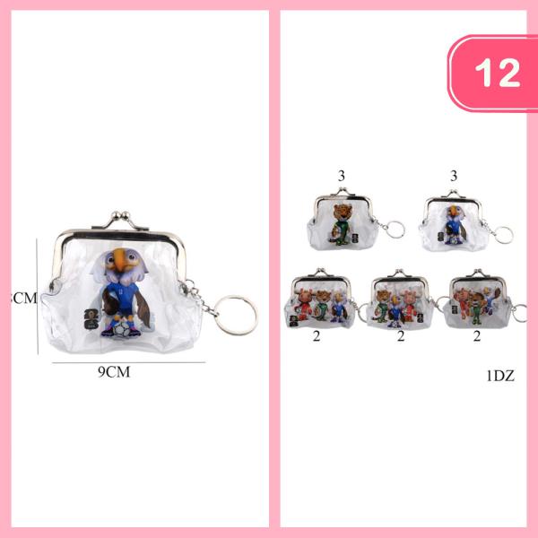 FIFA WORLD CUP MASCOT COIN PURSE (12 UNITS)