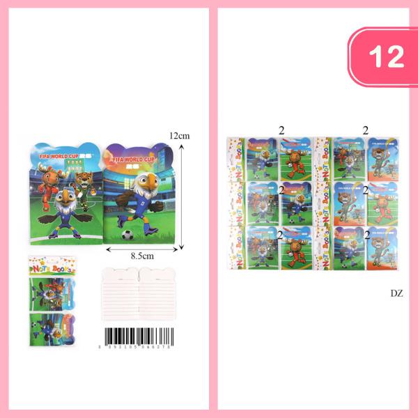 FIFA WORLD CUP NOTEBOOK (12 UNITS)