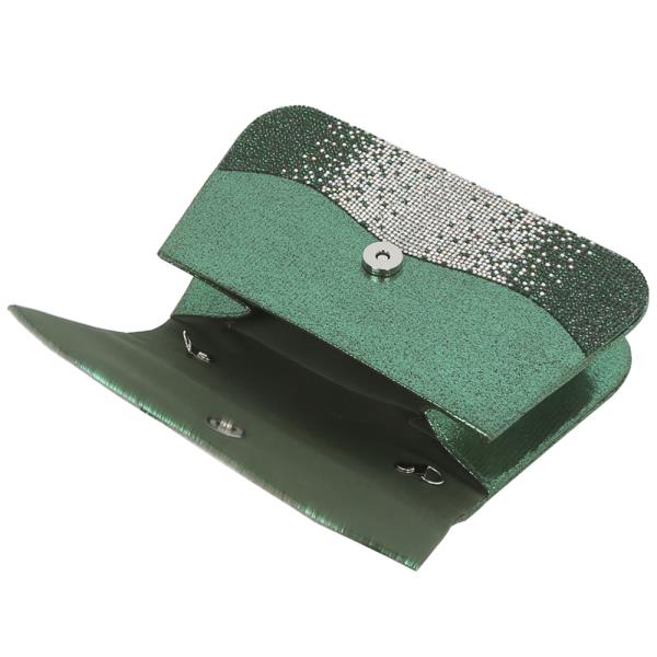 RHINESTONE DESIGN EVENING CROSSBODY BAG