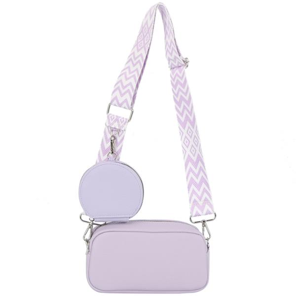 2IN1 CROSSBODY BAG W COIN PURSE SET