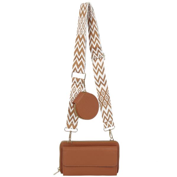 2IN1 CROSSBODY BAG W COIN PURSE SET