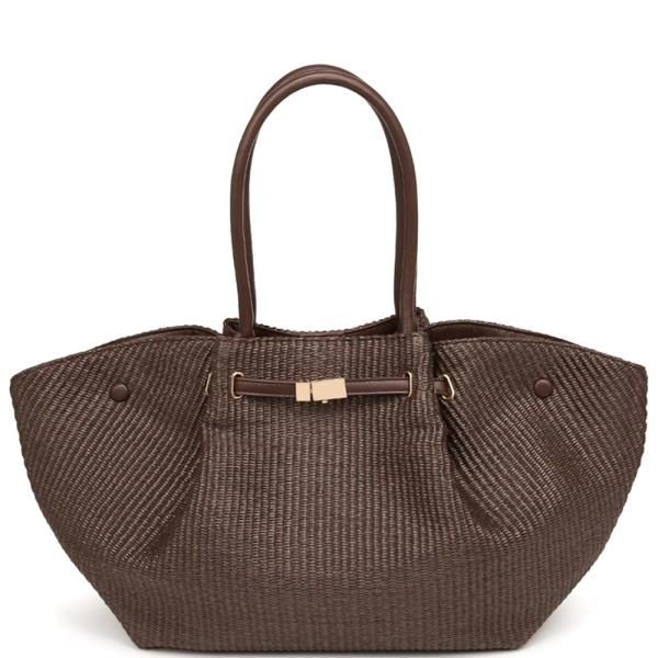 WOVEN STRAW KAIA TOTE BAG