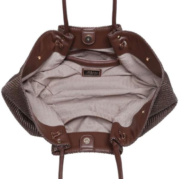 WOVEN STRAW KAIA TOTE BAG