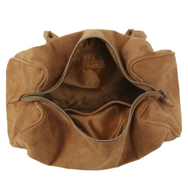 TEXTURED LEATHER TOTE BAG