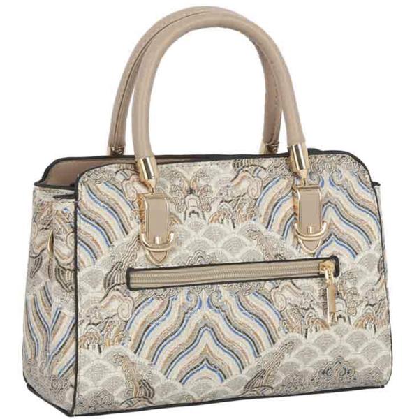 PATTERN DESIGN SATCHEL BAG