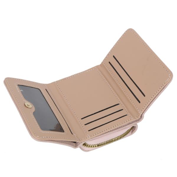 TEXTURED FLORAL EMBLEM WALLET