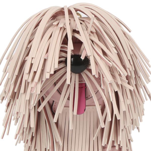 CUTE FRINGED DOG CROSSBODY BAG