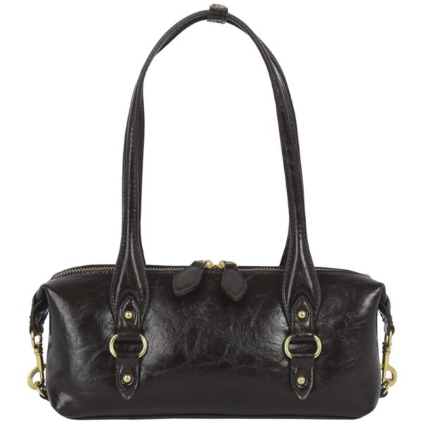 TEXTURED SMOOTH SHOULDER BAG