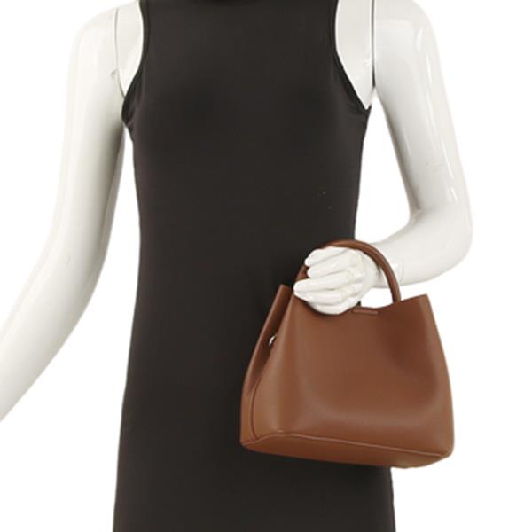 2IN1 TEXTURED SATCHEL W POUCH SET