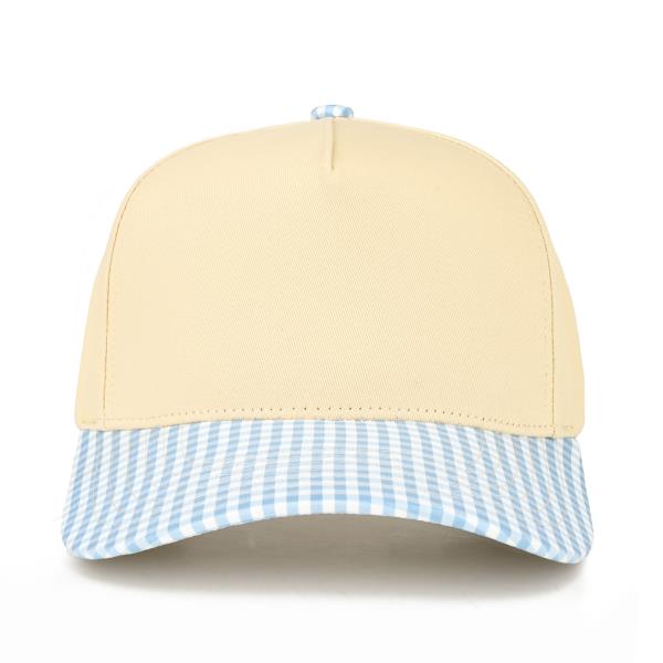 CC SMALL GINGHAM CHECK HAT