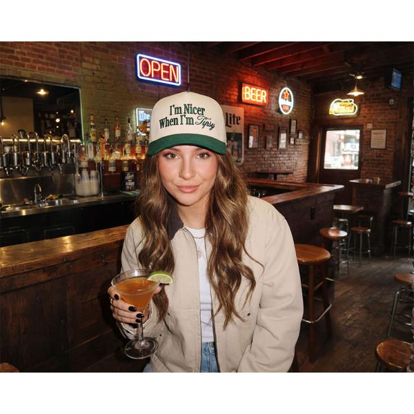 CC I`M NICER WHEN I AM TIPSY HAT