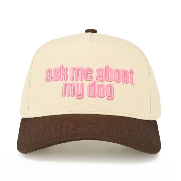 CC ASK ME ABOUT MY DOG TRUCKER HAT