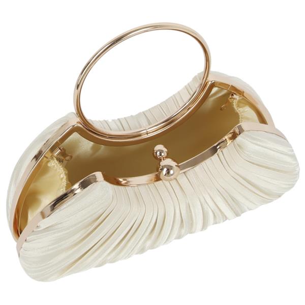 MODERN PLEATED EVENING BAG