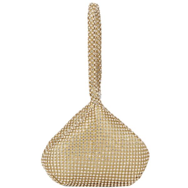 RHINESTONE WRISTLET EVENING BAG