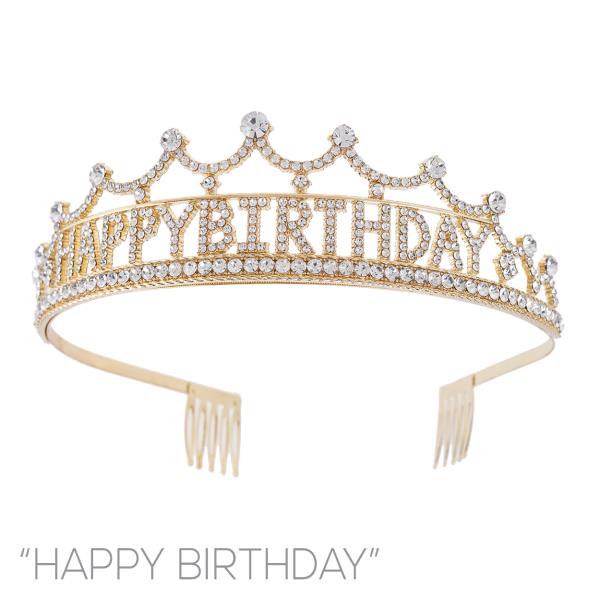 HAPPY BIRTHDAY TIARA