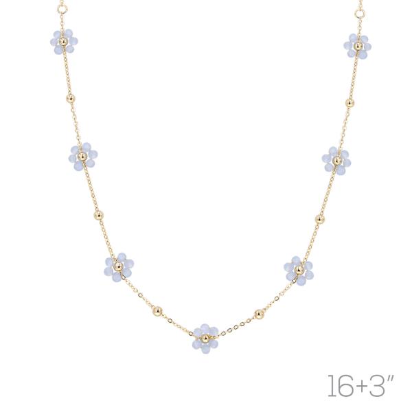 FLOWER DAINTY NECKLACE