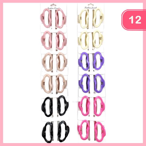 HAIR CLAW CLIP (12 UNITS)