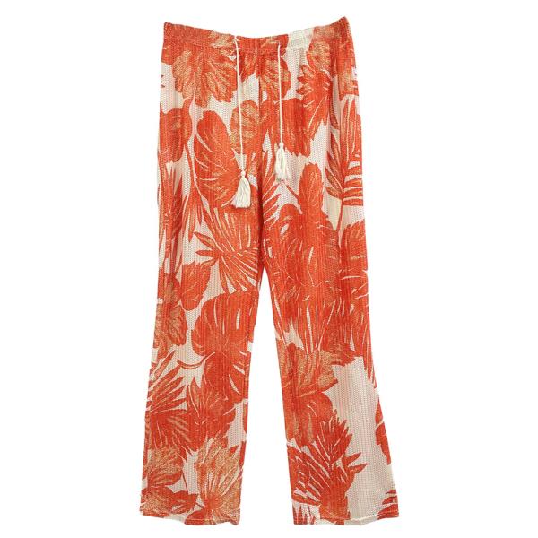TROPICAL PRINT PANTS