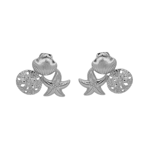 SEA LIFE POST EARRING
