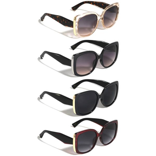 STYLISH SQUARE BUTTERFLY SUNGLASSES 1DZ