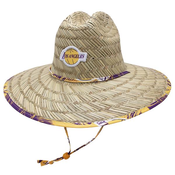 STRAW DRAWSTRING DESIGN SUN HAT