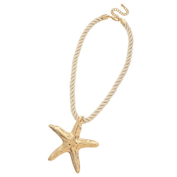 CORD SEALIFE NECKLACE