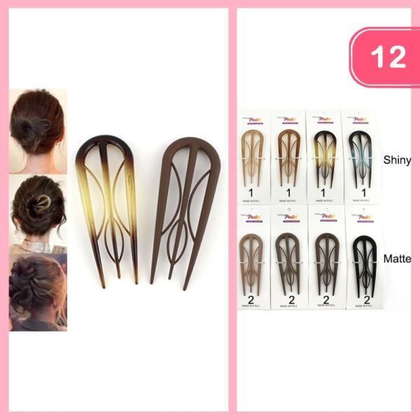 BUNS AND UPDOS PINS (12 UNITS)