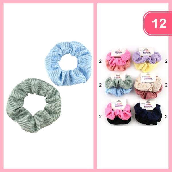 HAIR SCRUNCHIE (12 UNITS)