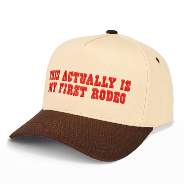 CC THIS ACTUALLY IS MY FIRST RODEO TRUCKER HAT