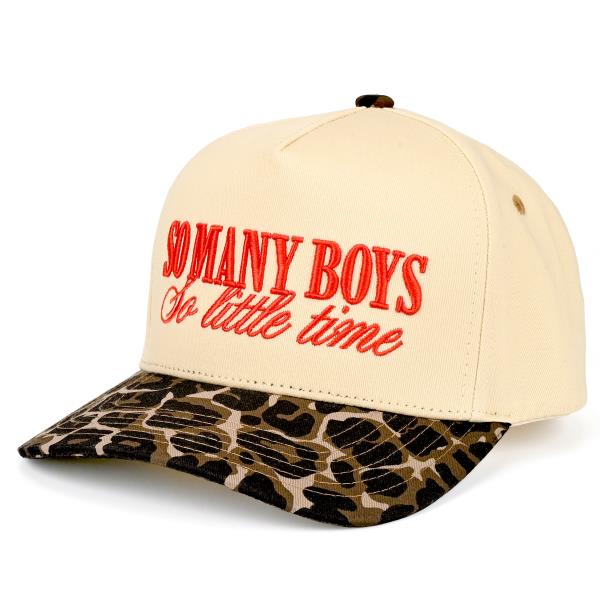 CC SO MANY BOYS SO LITTLE TIME TRUCKER HAT