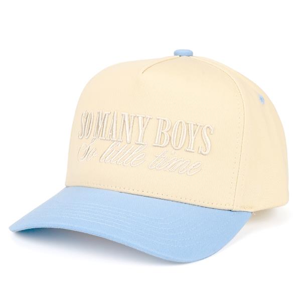 CC SO MANY BOYS SO LITTLE TIME TRUCKER HAT