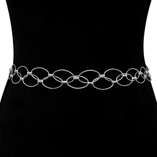 OVAL LAYER LINK HOOK BELT