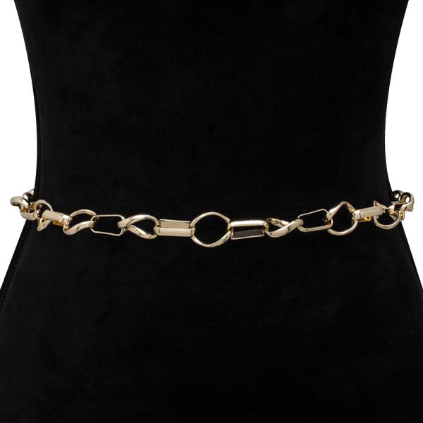 METAL LINK HOOK BELT