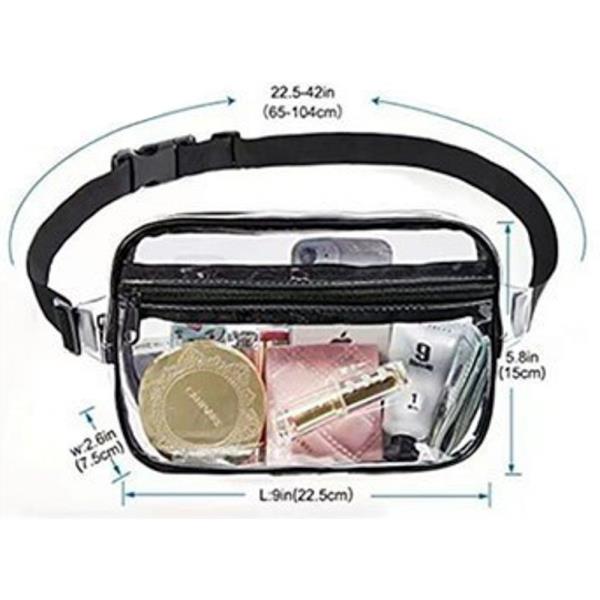 CLEAR FANNY BELT BAG