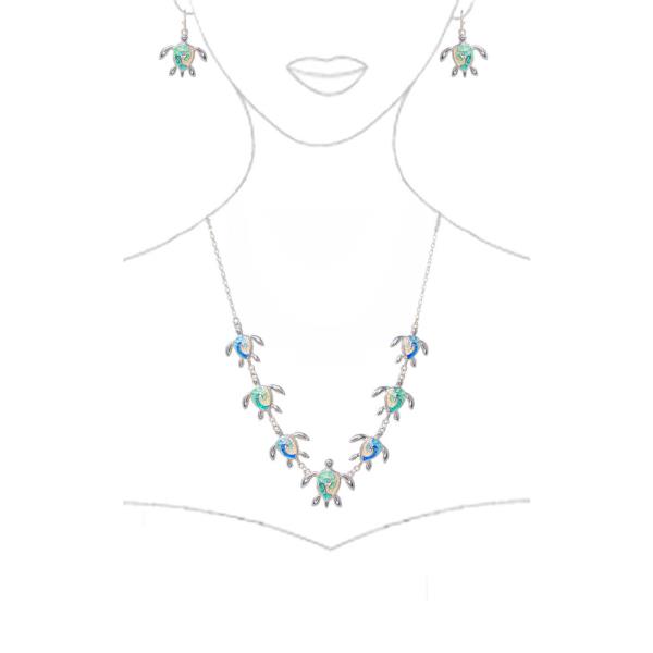 SEALIFE EPOXY NECKLACE