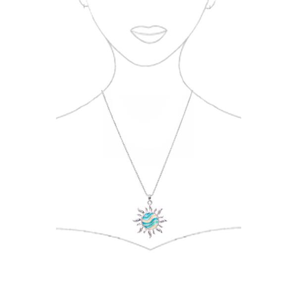 TROPICAL EPOXY NECKLACE