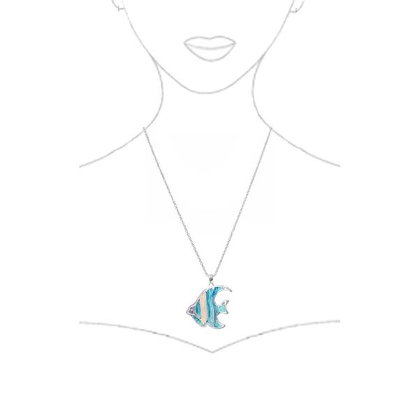 SEALIFE EPOXY NECKLACE