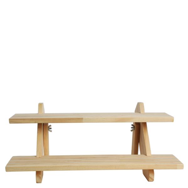 WOOD FLAT DISPLAY STAND