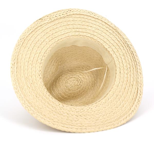 BOHO STONE BAND STRAW HAT