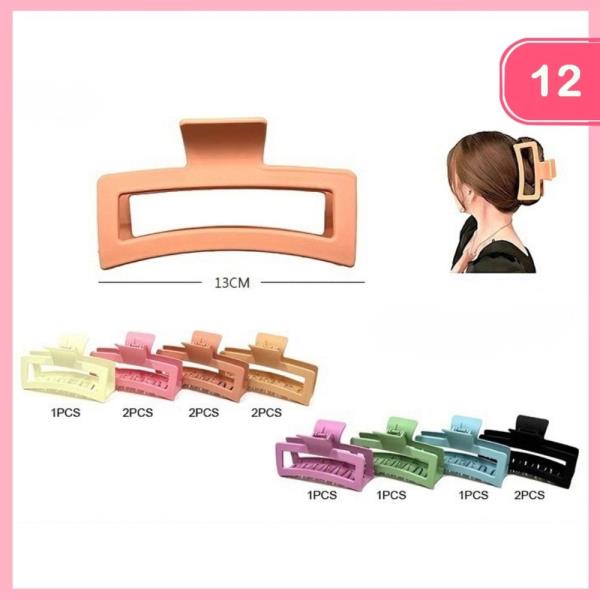 HAIR CLAW CLIP (12 UNITS)
