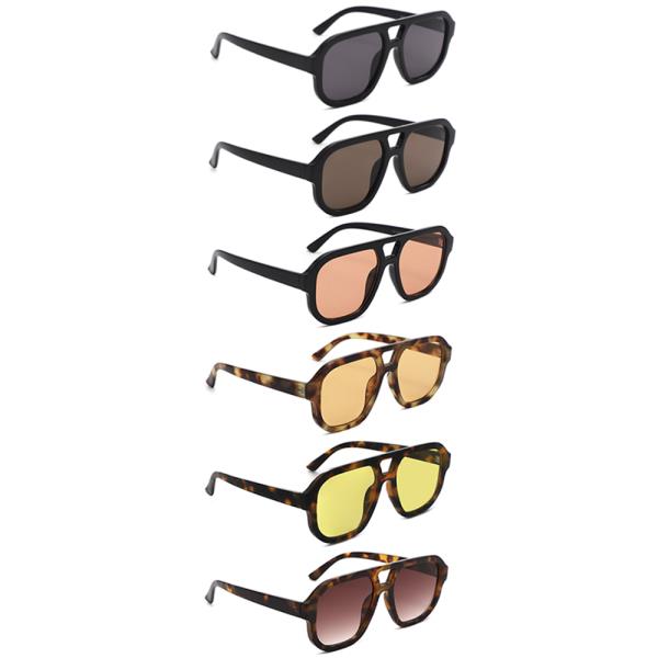 SQUARE ROUNDED SUNGLASSES 1DZ