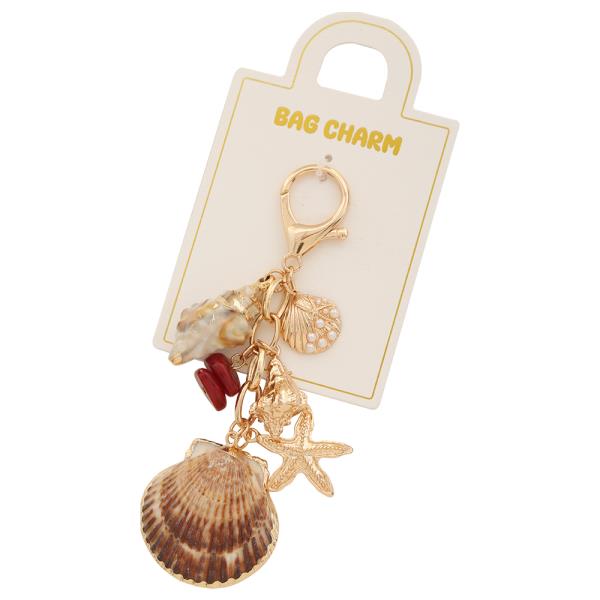 SEA LIFE BAG CHARM KEYCHAIN