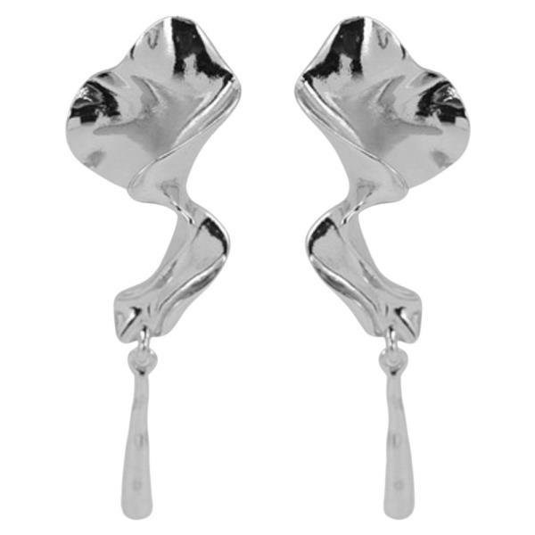TWIST DROP POST EARRINGS