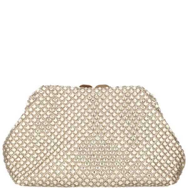 MODERN BLING DESIGN EVENING CLUTCH BAG