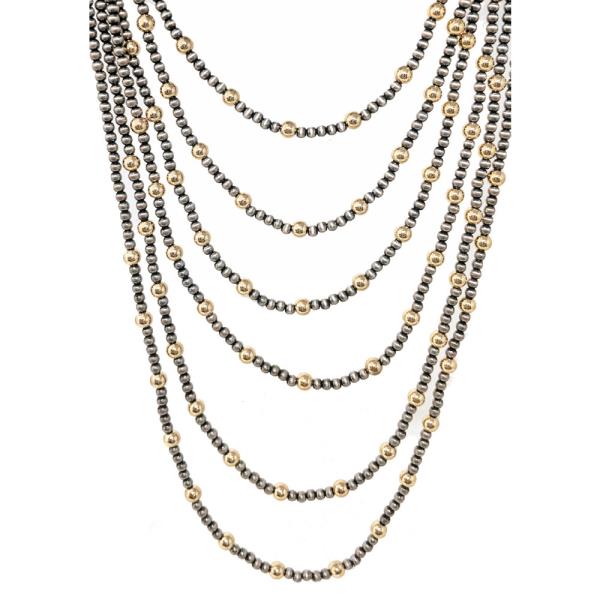 WESTERN NAVAJO MULTI LAYER NECKLACE