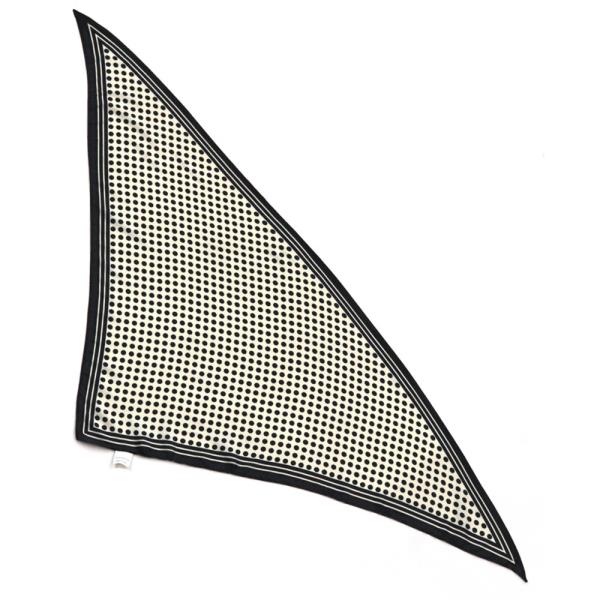 POLKA DOT TRIANGLE SHAPE SCARF