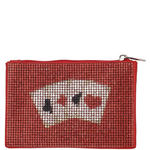 CARDS RHINESTONE COIN PURSE POUCH BAG