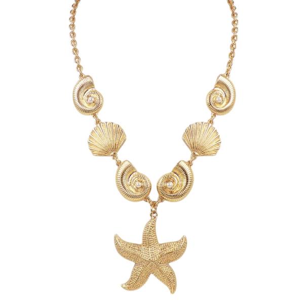 STARFISH PDT SHELL LINK NECKLACE